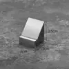 Placa de Número de Mesa Sólida Engrosada de Acero Inoxidable, Soporte para Menú, Tarjeta de Nombre de Plato, Soporte para Tarjeta de Mesa, Pinza para Menú