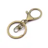 Fecho Lagosta de Liga Fivela Oito com Anel Conector de Chaveiro Atacado DIY Acessórios de Joalheria Artesanal Materiais para Miçangas