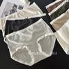 Falda Xiaolan W012 Agradable a la Piel Suave Cera Lijado Ropa Interior para Mujer Cintura Media Cachemir Alta Elasticidad Moldeador de Cadera Pantalones Cortos de Triángulo para Niña