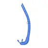 Tubo de Respiração Úmida Transfronteiriço, Tubo de Respiração de Silicone para Mergulho Livre, Tubo de Respiração Profissional para Snorkel, Dobrável e Armazenável