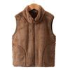 Chaleco para Hombre y Mujer Chaleco Padre-Hijo Otoño e Invierno Terciopelo de Algodón Forro Polar Chaleco Engrosado Top Cálido