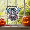 Nuevo producto transfronterizo: letrero de puerta de madera plano para Halloween, decoración de pared creativa, letrero de decoración navideña, venta al por mayor del fabricante