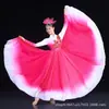 Baile de Apertura con una Falda Larga y Fluida, Traje Moderno para Escenario, Atuendo para Actuación Coral Cantando y Bailando, Vestido Largo para Mujer para Fiesta de Baile
