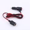 Encendedor de cigarrillos de alta potencia con cable de extensión con interruptor, cable de carga para coche, bomba de aire para coche, lavador de coches conectado al cable de alimentación