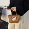 Bolsa de Mão Balde com Renda de Bolinhas Japonesa Fofa e Romântica 2026 Nova Bolsa de Ombro Transversal Estilosa em PU