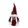 2026 Nuevas Decoraciones Navideñas Sombrero Rojo Lentejuelas Muñeco Navideño Sin Rostro Adornos Suministros para Decoración Navideña