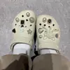 Acessórios para sapatos com furo de laço de pérola diy alta qualidade joias barrocas flor de sapato fivela de sapato removível cross-border atacado