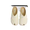 Pantuflas de Punta Cerrada para Mujer para el Verano 2022, Nueva Moda Versátil Suave Retro Plano Antideslizante Sandalias