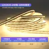 Fita de LED 12V/24V de Baixa Tensão com Chip 2835 para Iluminação Interna, Tira de LED para Teto, Tira de LED Linear Autoadesiva para Armário