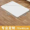 Tablero de Mesa Laminado de Madera Maciza sin Pintar, Panel Divisor Blanco de Madera Cortada, Panel Divisor Ecológico de Tablero Multicapa para Armario