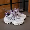 Sapatos Infantis 2026 Outono Nova Moda Tênis com Cadarço Dupla Malha com Solas Macias para Meninos e Meninas Tênis Casuais Estilo Pai