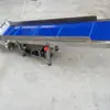 Accesorios para máquina envasadora vertical, banda transportadora, banda transportadora de producto terminado, transportador inclinado de PVC, velocidad y altura ajustables