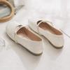 Zapatos Mary Jane de Estilo Chino Estilo Nacional Primavera 2025 Noche Estilo Gentil con Falda Francés Hermosos Zapatos Individuales de Boca Baja para Mujer