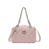 Bolso Pequeño Cuadrado Transfronterizo 2026 Estilo Nuevo Bolso de Cadena Acolchado Inspirado en Chanel para Mujer, Bolso de Hombro y Cruzado Versátil de Alta Gama Moderno