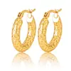 Pendientes de Aro Grande Exagerados Estilo Europeo y Americano de Acero de Titanio para Mujer, Pendientes Circulares de Lujo Ligero de Gama Alta, Accesorios Versátiles para Orejas Estilo Ins, En Stock de Fábrica