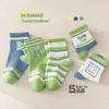 [Nuevo Producto] Calcetines para Niños Niños Primavera Otoño Invierno Transfronterizos de Caña Media Estudiante Calcetines Deportivos Digitales Niños Medianos y Grandes Más Fáciles de Combinar