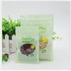 Disfruta de deliciosa bolsa de hueso transparente con ventana transparente de plástico con cierre Ziplock para frutas secas, empaque de alimentos En Stock 100 piezas/bolsa