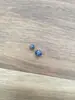 Contas de esmalte de seda embutidas feitas à mão DIY contas cloisonne pulseira acessórios de joalheria furo reto bola para cordão