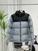 Marca de moda Putian Beijia Face Modelo 1996 700 de poder de relleno Unisex Chaqueta corta deportiva de plumón Abrigo acolchado