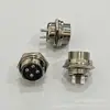 Soquete de aviação GX16M16 soquete macho 2-3-4-5-6-7-8-9-10 furos conector de plugue 16mm