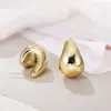 Pendientes de Gota de Agua Geométricos Simples Más Vendidos, Pendientes de Frijol Pequeño de Color Caramelo Acrílicos, Tachuelas Versátiles Estilo Europeo y Americano