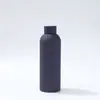 Nueva Botella Deportiva Pequeña de Boca Recubierta de Goma, Taza Térmica, Doble Capa de Vacío de Acero Inoxidable 304, Taza Recta de Boca Pequeña Estilo Americano