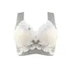 Popular Sujetador de Encaje Ajustable Tallas Grandes para Mujeres 100kg Gordito mm Sin Aros Push-Up Anti-Caída Espalda Bonita Sujetador Delgado