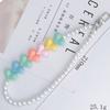 Yi Lian Nueva Cadena de Mano de Amor de Perlas Acrílicas diy Accesorios de Joyería para Carcasa de Teléfono Móvil Cadena de Perlas con Cuentas Hechas a Mano