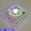 Lámpara de techo minimalista moderna para pasillo, pasillo, entrada, balcón, LED, cristal, foco de techo empotrado, luz para puerta