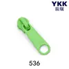 Tirador de cremallera YKK No. 3 tiradores de nailon DFL sin bloqueo para bolsas, fundas de edredón, fundas de almohada, tirador YKK hecho a mano, en stock para entrega inmediata