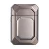 Lanhai A08 série reta isqueiro metal magnético push card descompressão maré brincar isqueiro de chama azul grande preço de fábrica em lote