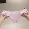 Novas Calcinhas de Renda Estilo Desejo Puro Francês para Mulheres Estilosas Modernas Nicho Fofas Respiráveis Sensação de Pele Nuada Tanga Feminina Sem Costura