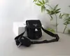 Bolsa para teléfono plegable mini P Lada tres en uno, horizontal y vertical, nueva bolsa de mensajero con correa para el hombro de nailon