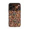 Funda de teléfono de dibujos animados con estampado de leopardo para Apple 17pm, iPhone 18, linda 16, gamuza 14, pulsera 15, ventana grande