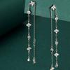 Pulseira de Trevo de Quatro Folhas da Sorte Colar Feminino de Luxo Leve High-End Nicho Mais Fácil de Combinar Pulseira Temperamento Casual Joias de Zircônia