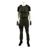 Traje de cosplay de Carlos, resistente al mal triple, ropa masculina, ropa circundante