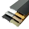 Adhesivo de ingeniería de aleación de aluminio transfronterizo patinete base autoadhesiva línea de esquina de pared sin perforación fábrica de patinetes de aleación de aluminio