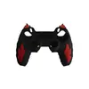 Capa de Silicone para Controle Ps5 Aplicável ao Comércio Exterior Transfronteiriço, Capa Protetora de Borracha Macia Antiderrapante Absorvente de Choque para Controle Ps5, Capa com Tema de Chama
