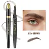 Lápiz de cejas líquido QIC de cuatro puntas para Amazon transfronterizo, lápiz de cejas líquido tipo agua, lápiz de cejas impermeable de larga duración