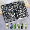 Suministro Transfronterizo de Juegos de Placas de Estampado para Uñas, Plantillas DIY de Transferencia para Uñas, Venta al por Mayor de Fabricantes