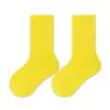 Calcetines para Niños Algodón Puro Calcetines de Caña Alta Niños y Niñas Otoño Calcetines de Algodón de Tubo Extendido Niños y Niñas Color Sólido Calcetines de Moda