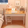 Mesa de Computador, Mesa de Escritório Doméstica, Mesa de Escrita para Estudante, Mesa Branca Simples para Casa Alugada, Mesa de Maquiagem para Quarto de Menina