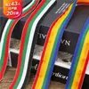 Fita para Medalha de Transferência Térmica Evento Esportivo Cordão de Nylon Costura Triangular Fita de Poliéster Impressa em Serigrafia