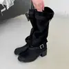 Botas de Verano Maillard 2025 Nuevas Botas de Baile Estilo Páramo para Mujer de la Pradera de Xinjiang
