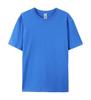Camiseta de algodão de manga curta com gola redonda de verão feita sob medida com impressão de logotipo, camiseta de publicidade de cultura, impressão de camiseta, roupa de trabalho empresarial, roupa de fábrica, bordado