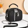 Bolsa Quadrada Pequena Nova de Alta Qualidade, Bolsa Redonda Pequena, Bolsa de Ombro, Bolsa de Mão Popular para Vendas Transfronteiriças, Bolsa Transversal, Bolsa Combinando de Grande Capacidade