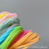 En stock anillo de goma de silicona color macarrón cuerda con cabeza de silicona anillo para el pelo accesorios para el pelo accesorios