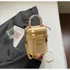Bolsa de Mão Super Popular para Escritório para Mulheres, Nova Moda Primavera 2026 Bolsa de Ombro Estilo Balde Xadrez, Bolsa Transversal para Celular