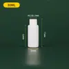 10 20 30 50ml Botellas Blancas de Boca Pe Pequeña para Pesticidas, Botellas a Prueba de Luz, Botellas para Reactivos Líquidos, Botellas para Muestras Líquidas