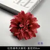 Flores Artificiais Vermelhas Atacado Suprimentos Festivos DIY Adereços Materiais Decorativos Adorno de Cabeça Grampo de Cabelo Arranjo de Flores Pequenos Enfeites